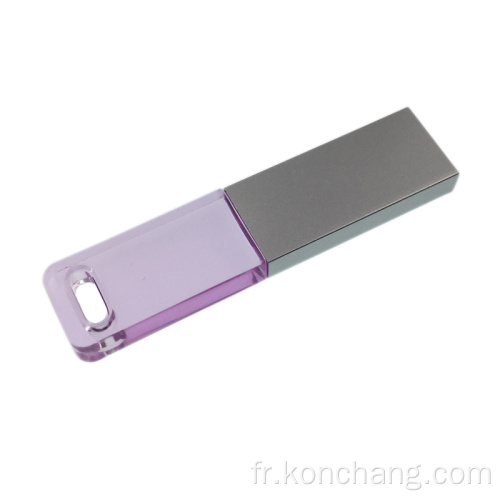 Clé USB en verre mince